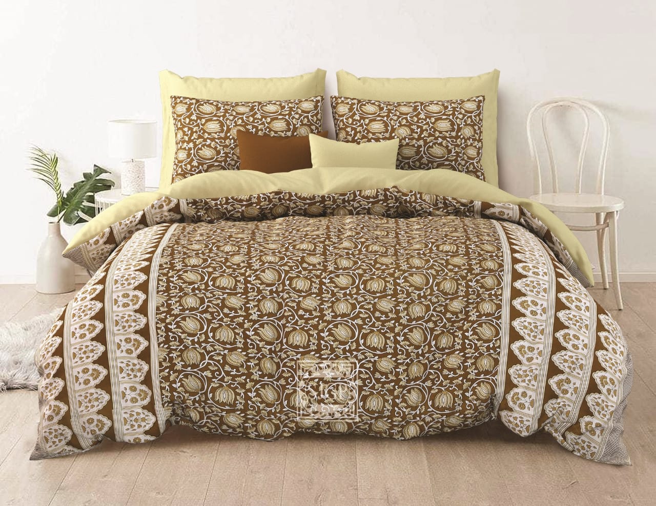 ROZZEE Double Bed Bedsheet