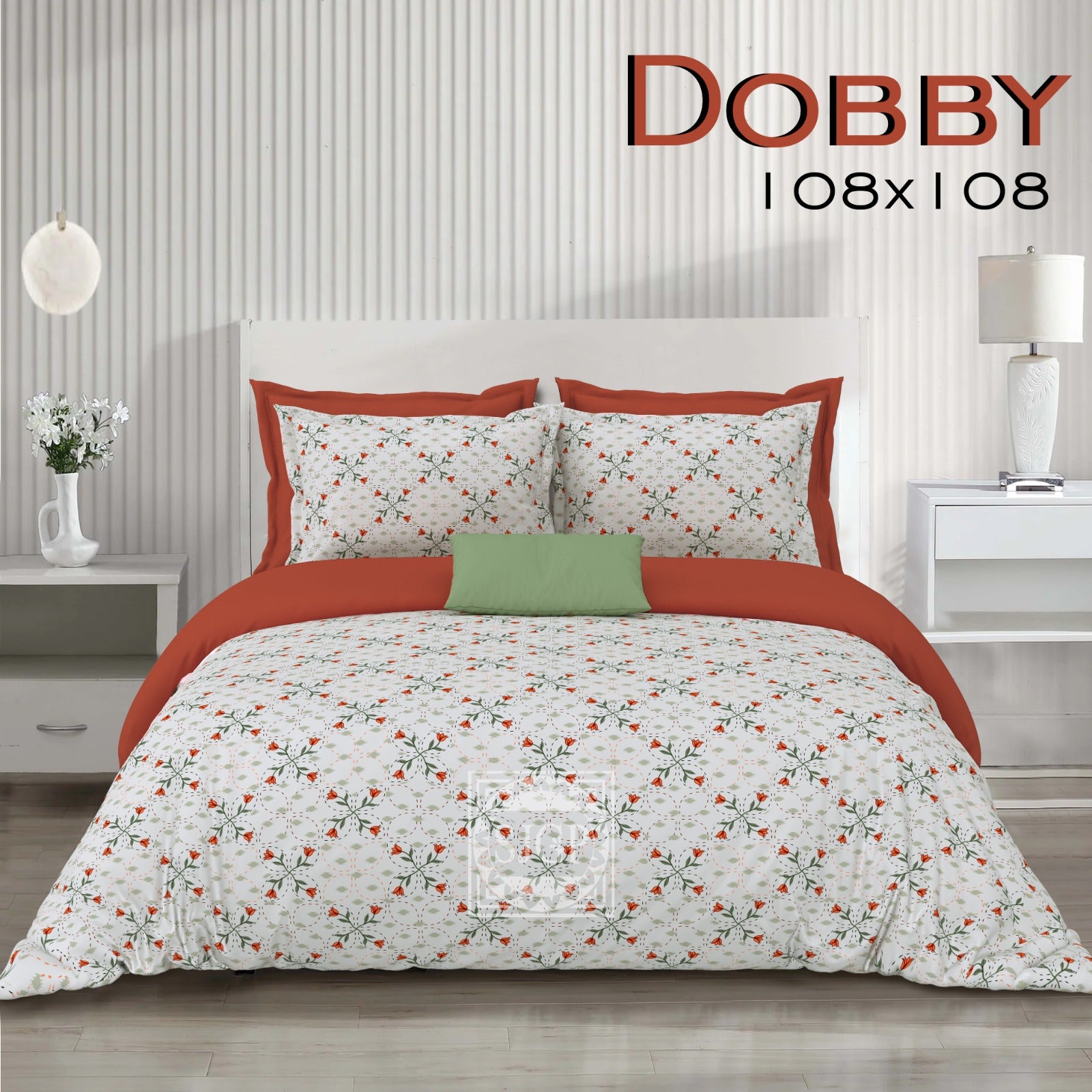 DOBBY Double Bed Bedsheet