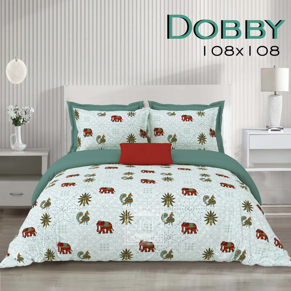 DOBBY Double Bed Bedsheet