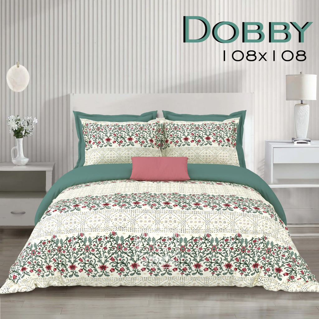 DOBBY Double Bed Bedsheet
