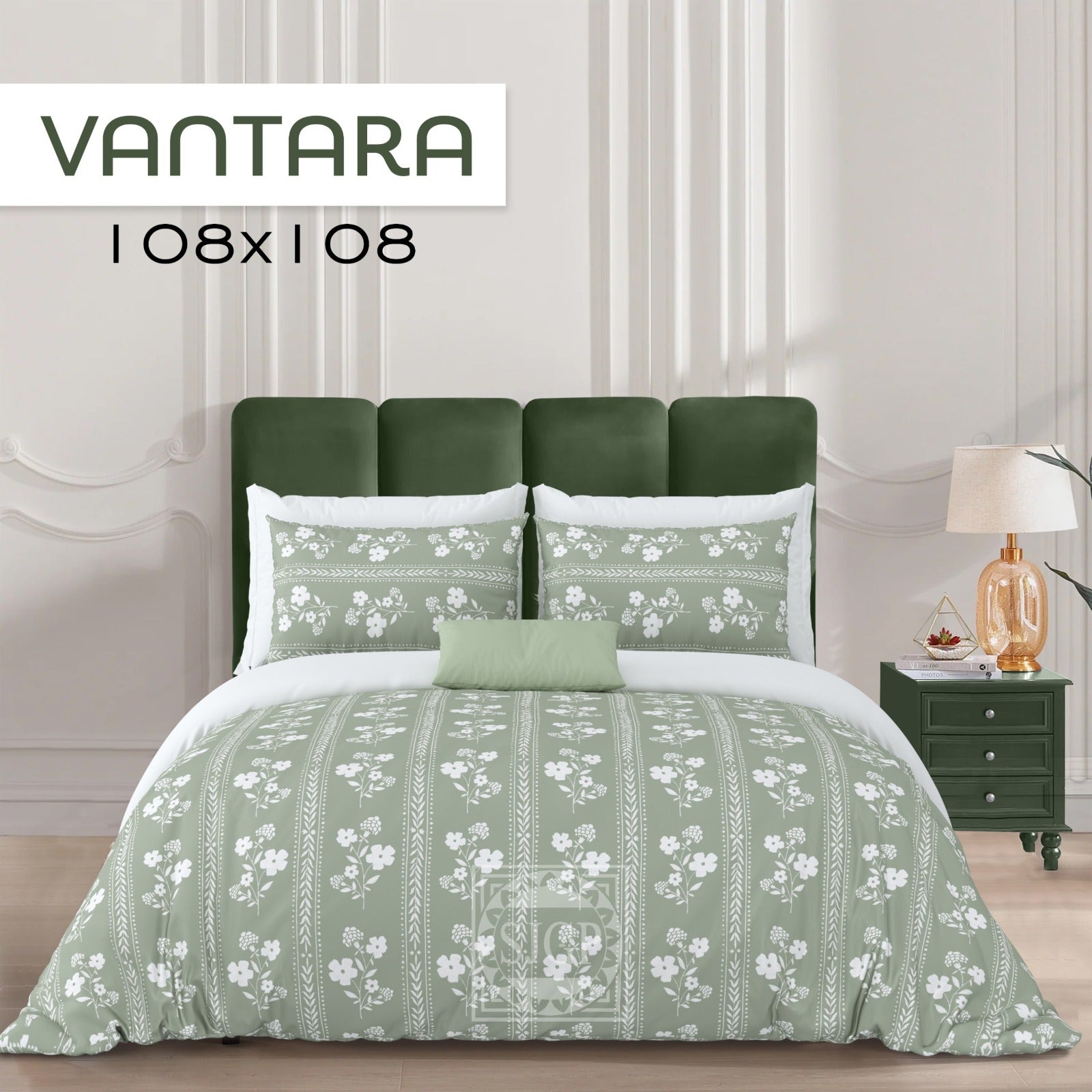 VANTARA Double Bed Bedsheet