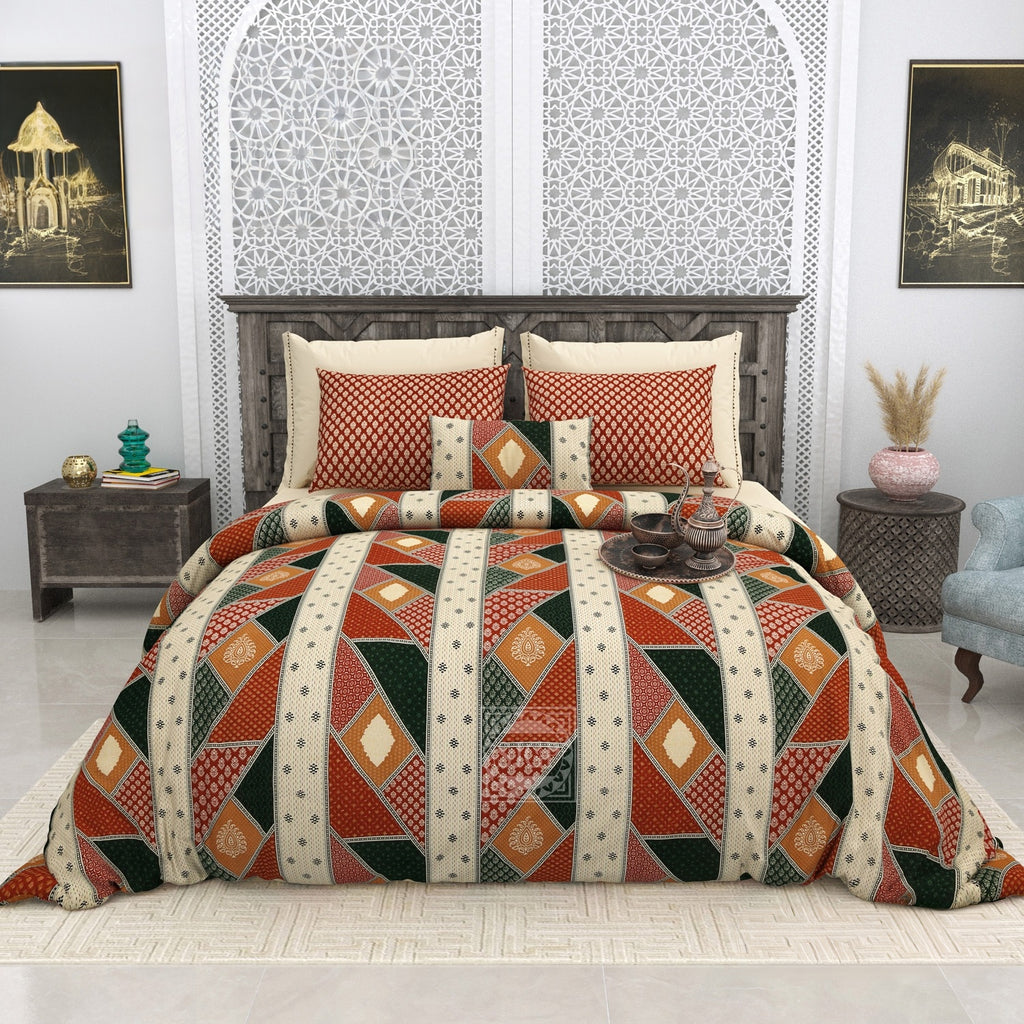 BAGRU GOLD Double Bedsheet