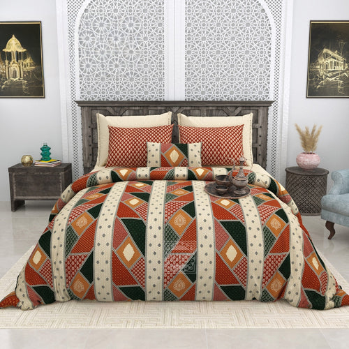 BAGRU GOLD Double Bedsheet