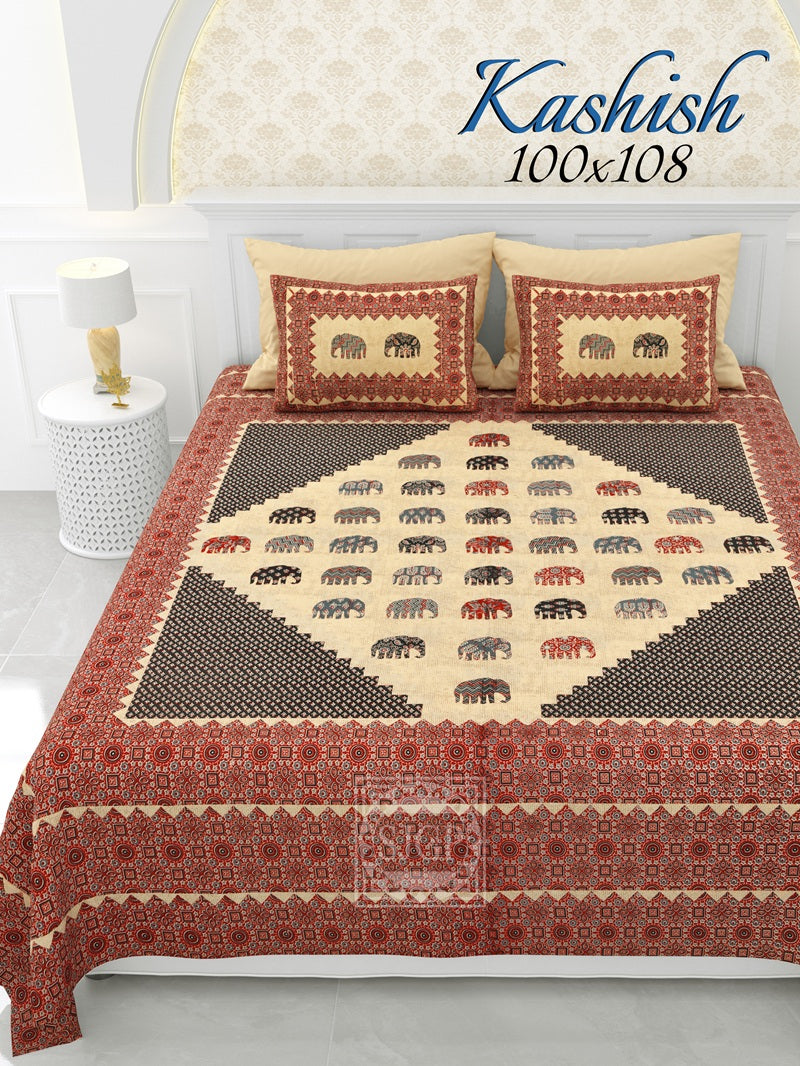 KASHISH Double Bedsheet
