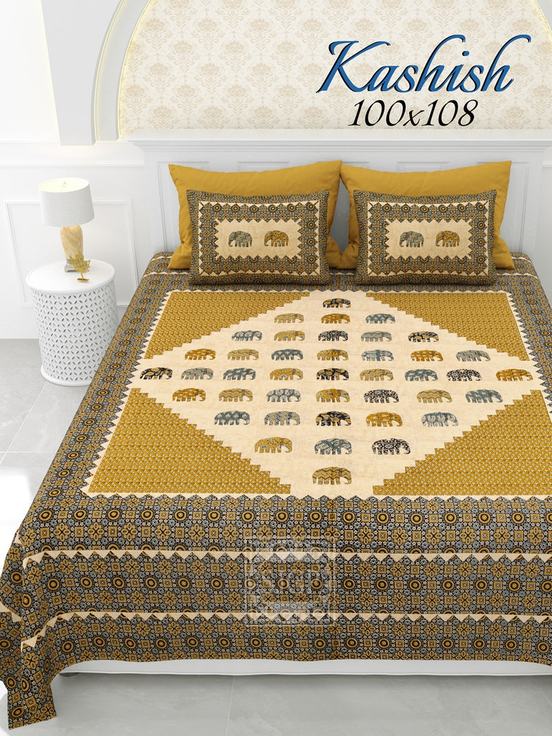 KASHISH Double Bedsheet