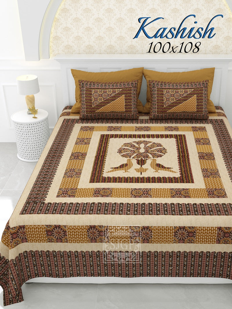 KASHISH Double Bedsheet