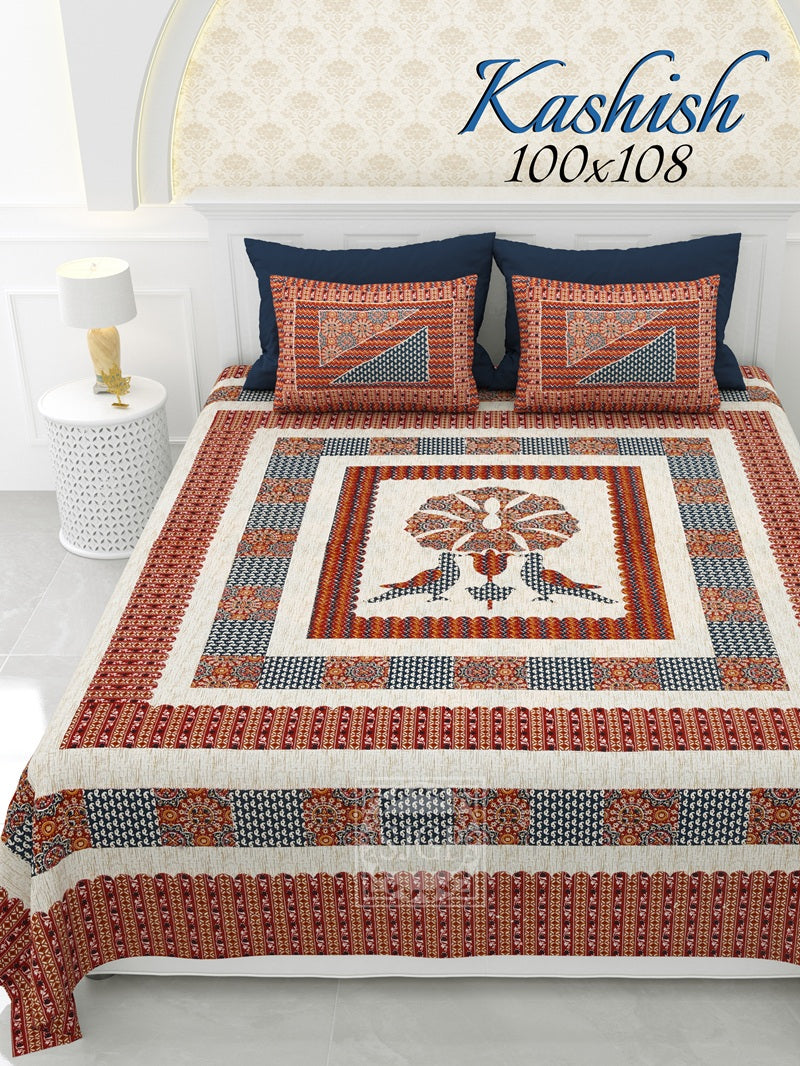 KASHISH Double Bedsheet