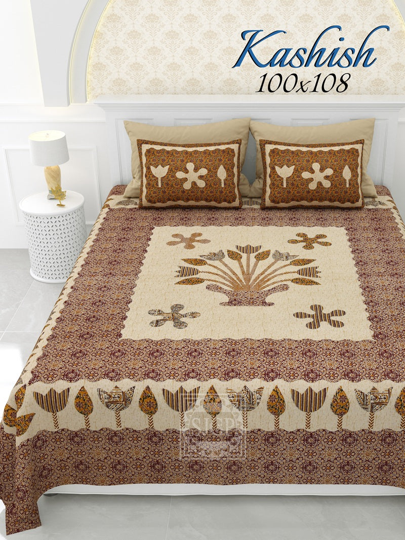 KASHISH Double Bedsheet