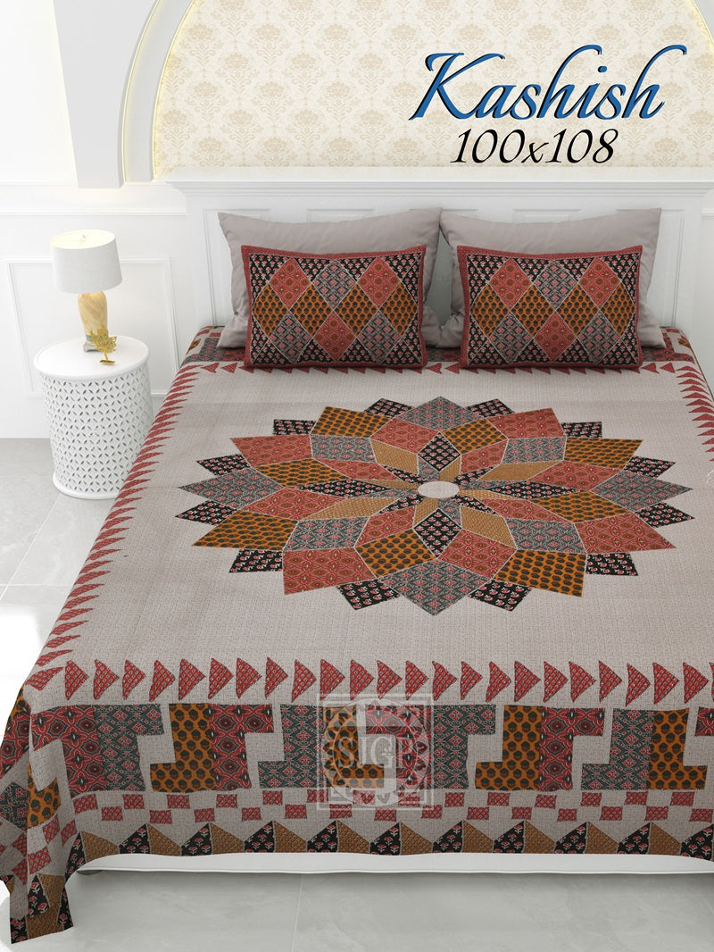 KASHISH Double Bedsheet