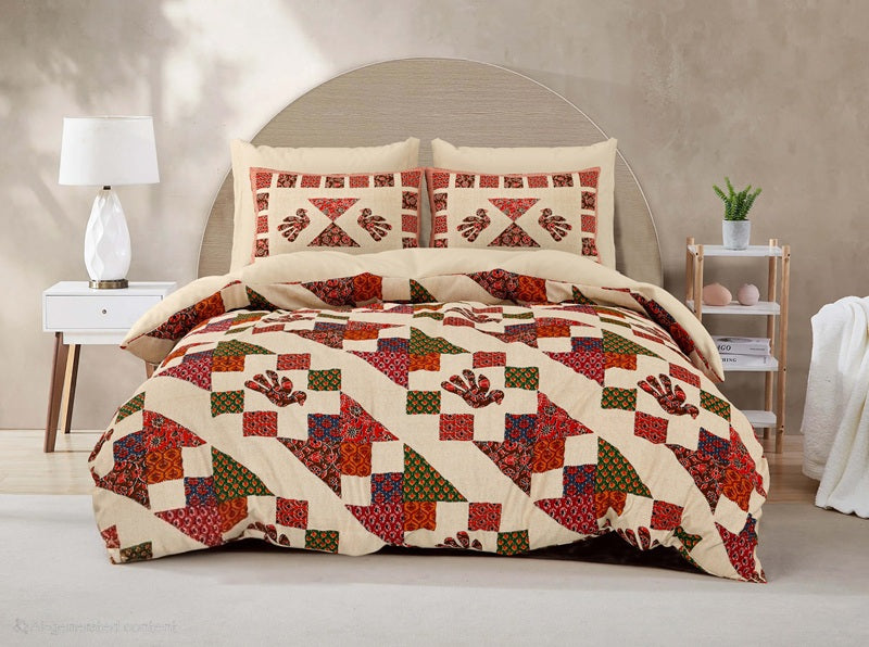 AJRAK Double Bedsheet