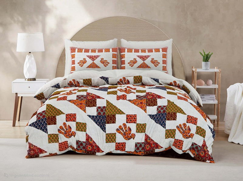 AJRAK Double Bedsheet