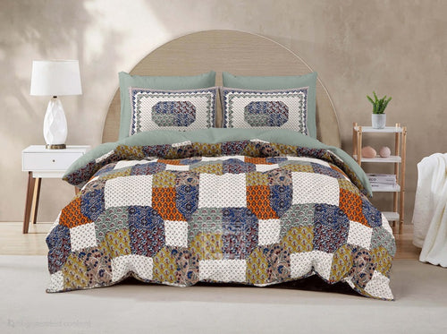 AJRAK Double Bedsheet