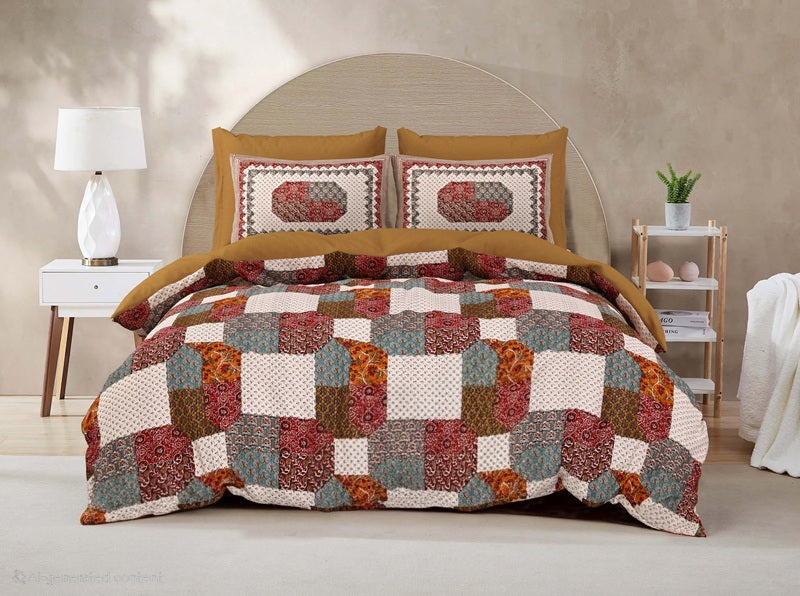 AJRAK Double Bedsheet