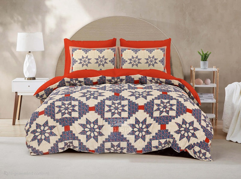 AJRAK Double Bedsheet