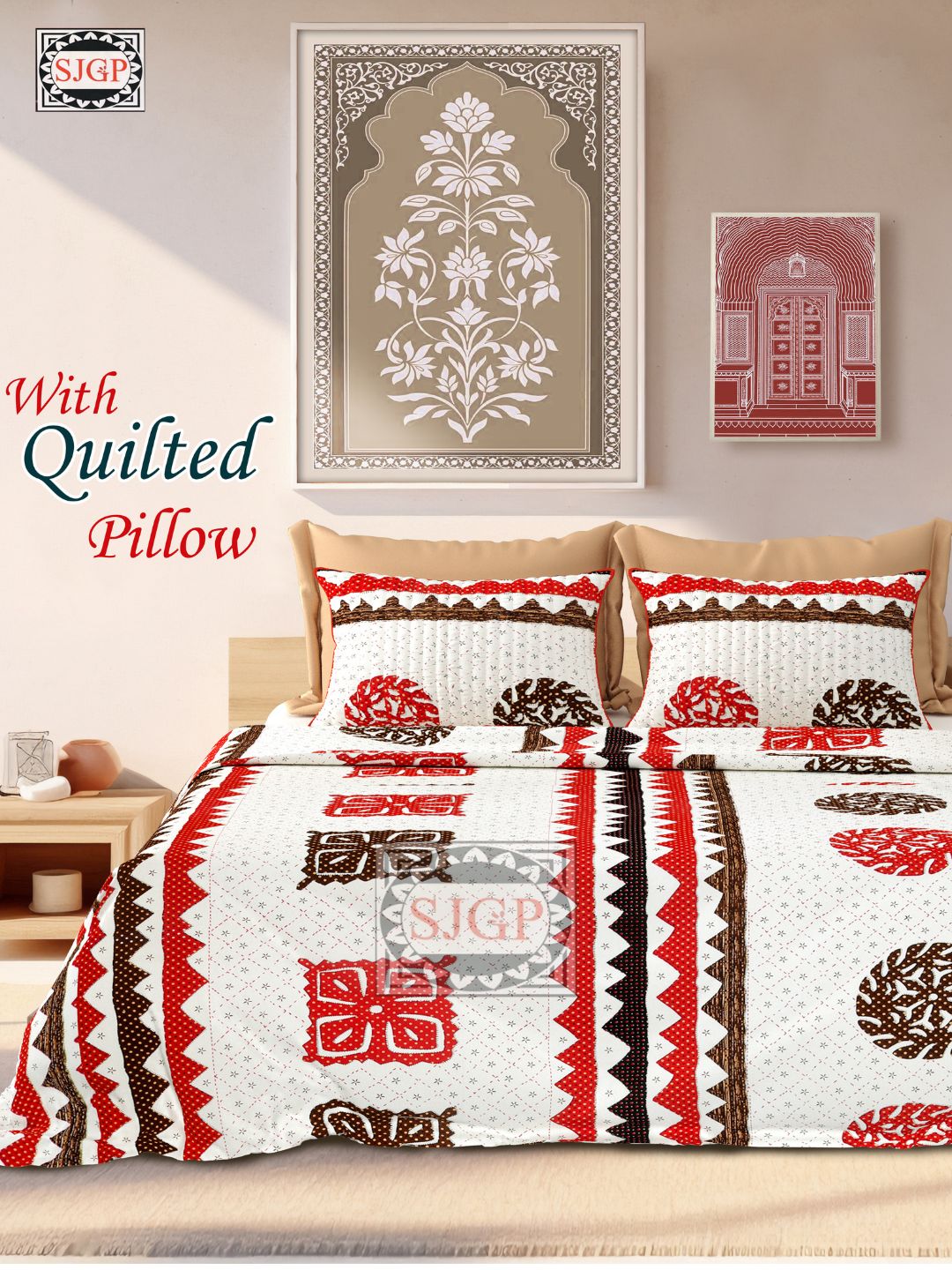 URBANIA Double Bed Bedsheet