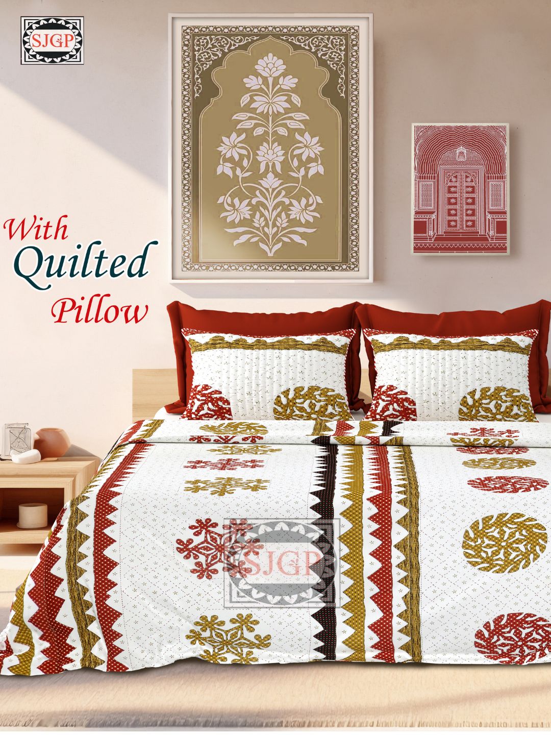 URBANIA Double Bed Bedsheet