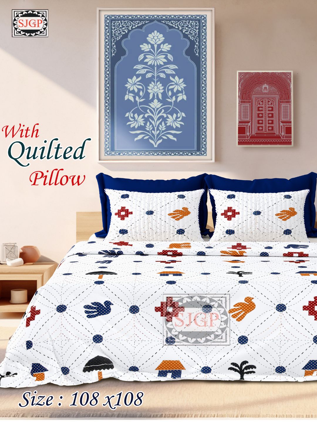 URBANIA Double Bed Bedsheet